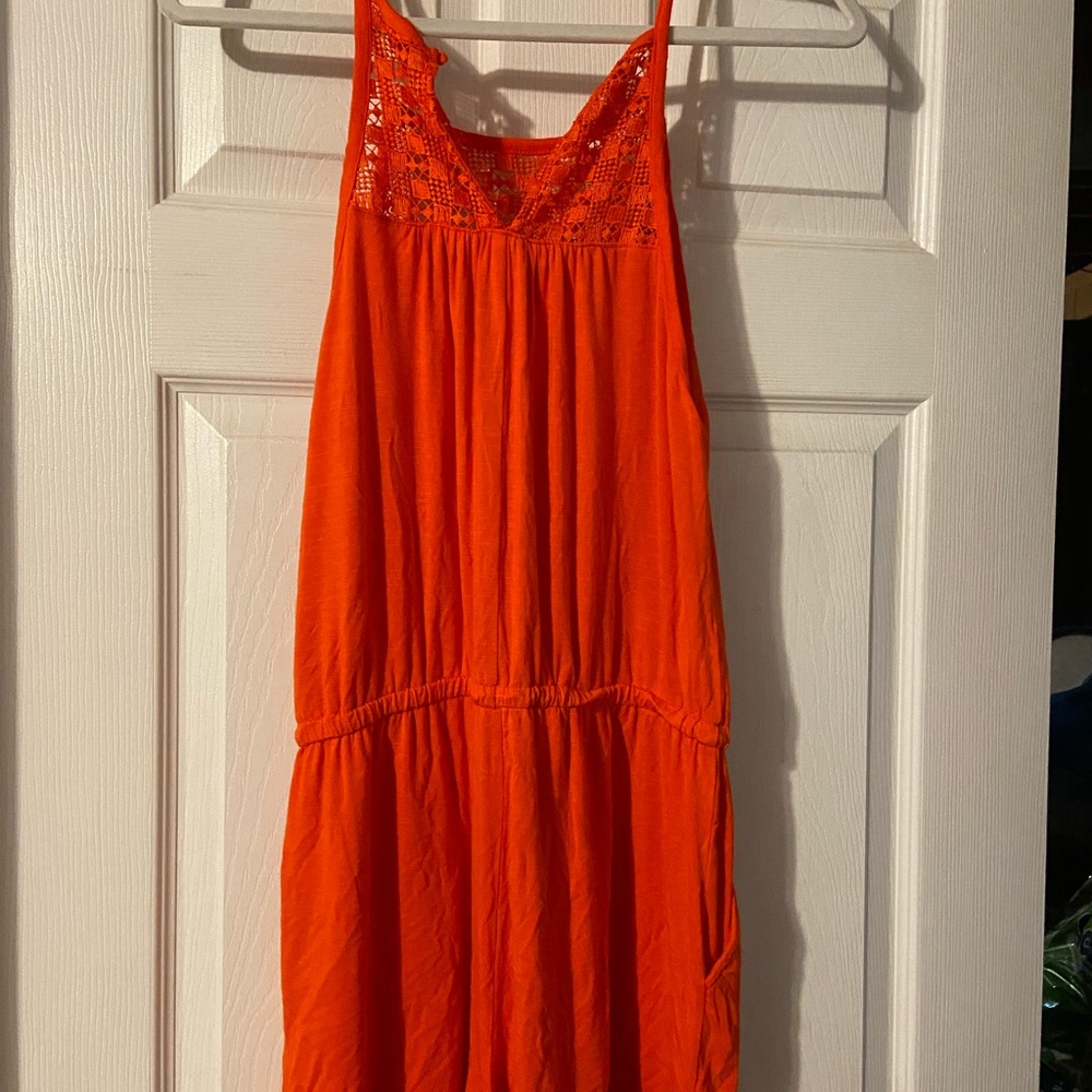 Orange romper - Picture 2 of 3